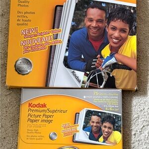 Kodak High Gloss Picture Paper 2 boxes